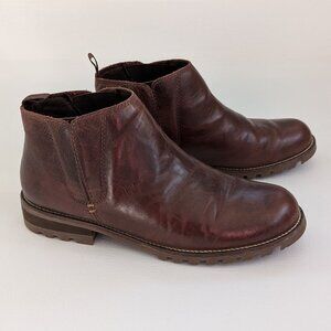 Kodiak Peyto Leather Chelsea Boots Women's Size 9.5 Brown